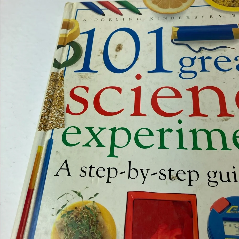 101 Great Science Experiments by Neil Ardley - Colorful Illustrated Book